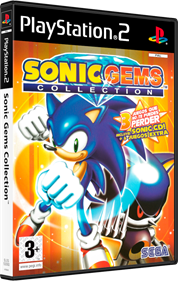 Sonic Gems Collection - Box - 3D Image