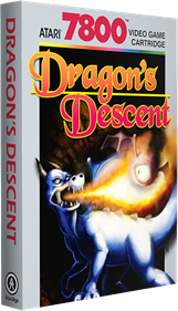 Dragon's Descent - Box - 3D Image