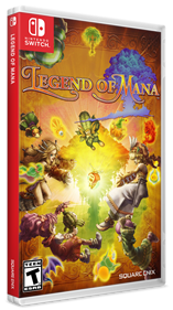 Legend of Mana - Box - 3D Image