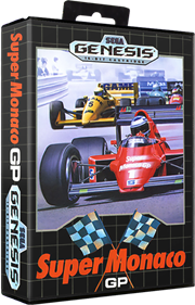 Super Monaco GP - Box - 3D Image