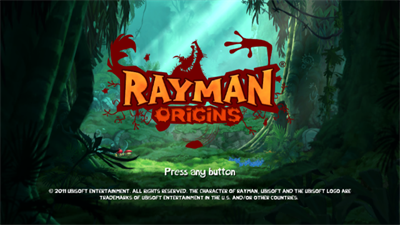Rayman Origins - Screenshot - Game Title Image