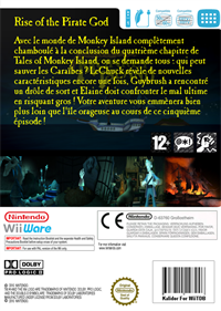 Tales of Monkey Island: Chapter 5: Rise of the Pirate God - Box - Back Image