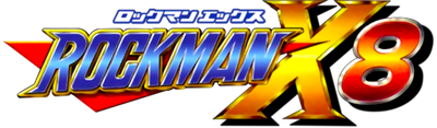 Mega Man X8 - Clear Logo Image
