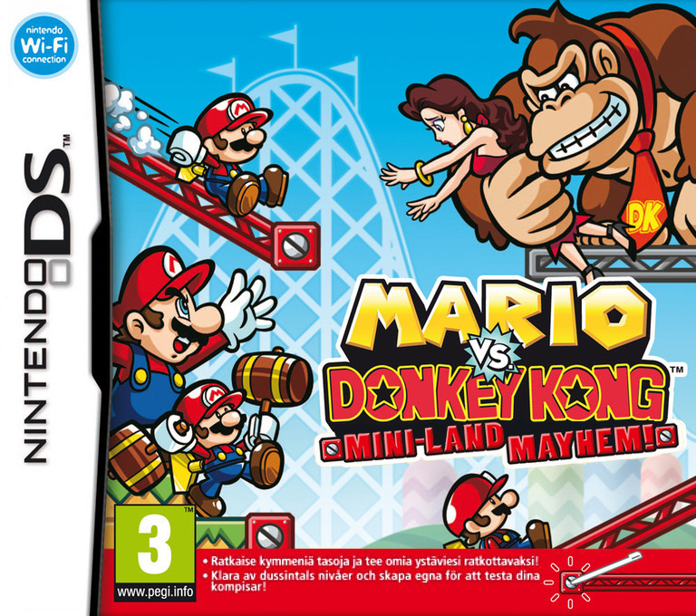 Mario vs. Donkey Kong 2 March of the Minis DS Club Nintendo Flyer