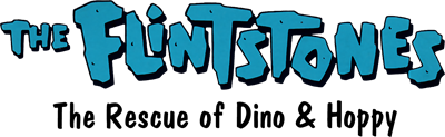 The Flintstones: The Rescue of Dino & Hoppy - Clear Logo Image