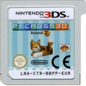 Picross 3D: Round 2 - Cart - Front Image