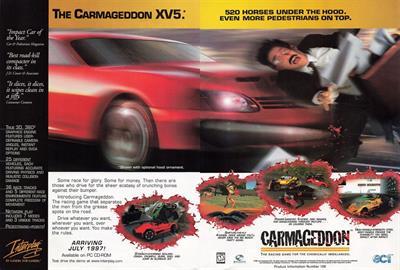 Carmageddon - Advertisement Flyer - Front Image