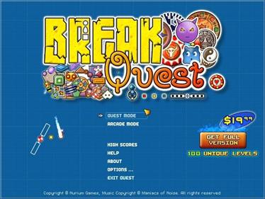 BreakQuest - Screenshot - Game Title Image