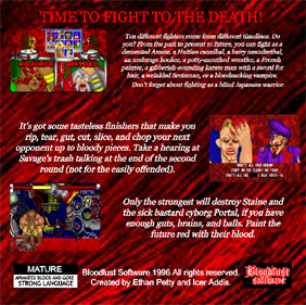 Time Slaughter - Box - Back Image