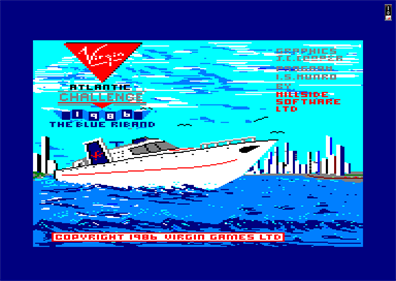 Virgin Atlantic Challenge Game - Screenshot - Game Title Image