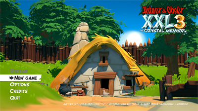 Asterix & Obelix XXL 3: The Crystal Menhir - Screenshot - Game Title Image