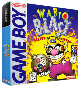 Wario Blast featuring Bomberman! - Box - 3D Image