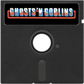 Ghosts 'n Goblins - Fanart - Disc Image