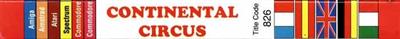Continental Circus - Banner Image