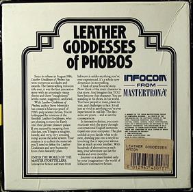 Leather Goddesses of Phobos - Box - Back Image