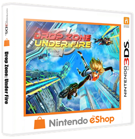 Drop Zone: Under Fire - Box - 3D Image