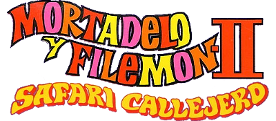 Mortadelo y Filemón II: Safari Callejero - Clear Logo Image