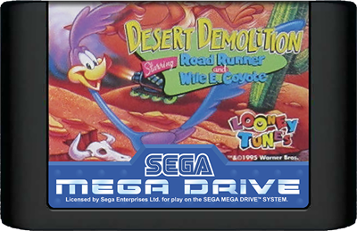 Desert Demolition Starring Road Runner and Wile E. Coyote - Cart - Front Image