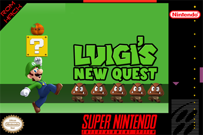 Luigi's New Quest  - Fanart - Box - Front Image