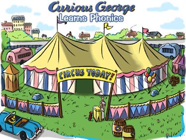 Curious George Learns Phonics - Screenshot - Game Title Image