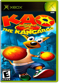 Kao the Kangaroo: Round 2 - Box - Front - Reconstructed