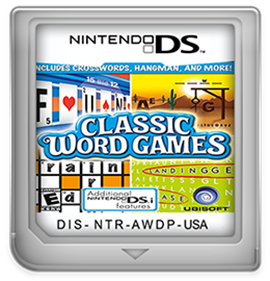 Classic Word Games - Fanart - Cart - Front Image