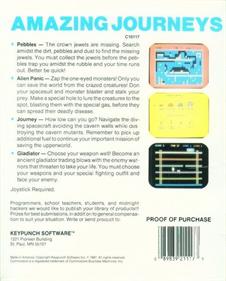 Journey (Keypunch Software) - Box - Back Image