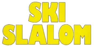 Ski Slalom - Clear Logo Image