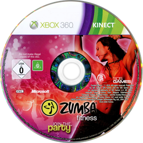 Zumba Fitness: Join the Party - Disc Image