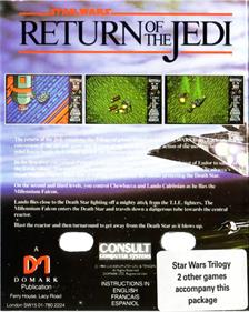 Star Wars: Return of the Jedi - Box - Back Image