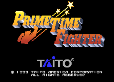 Prime Time Fighter - Screenshot - Game Title Image