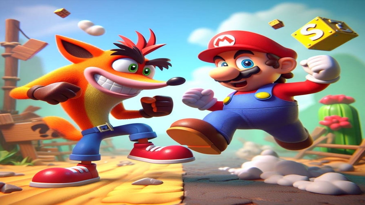 Crash Bandicoot and the Retro Dimension