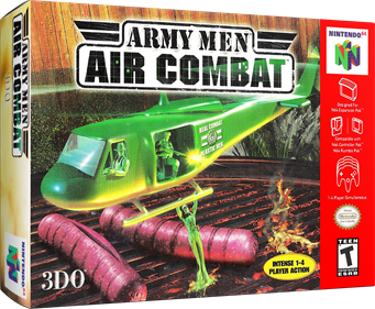 Army Men: Air Combat - Box - 3D Image