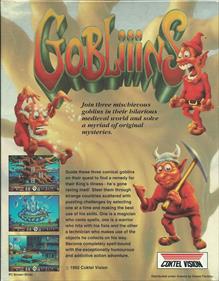 Gobliiins - Box - Back Image