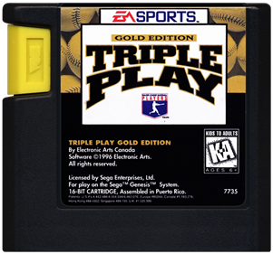 Triple Play: Gold Edition - Cart - Front Image