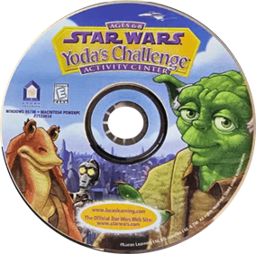 Star Wars: Yoda's Challenge: Activity Center - Disc Image