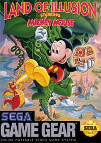 Land of Illusion Starring Mickey Mouse - Box - Front Image