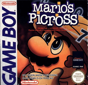 Mario's Picross - Box - Front Image