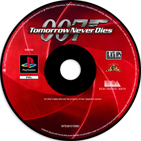 007: Tomorrow Never Dies - Fanart - Disc Image