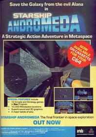 Starship Andromeda - Advertisement Flyer - Front Image