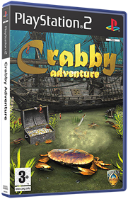 Crabby Adventure - Box - 3D Image
