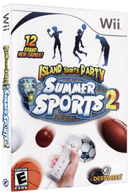 Summer Sports 2: Island Sports Party - Box - 3D Image