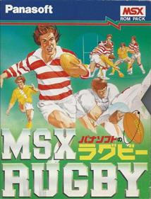 MSX Rugby - Box - Front Image
