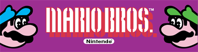 Mario Bros. - Arcade - Marquee Image
