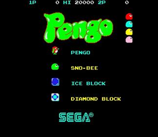 Pengo500 - Screenshot - Game Title Image