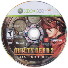 Guilty Gear 2: Overture - Disc Image
