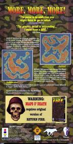 Return Fire: Maps o' Death - Box - Back Image