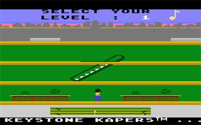 Keystone Kapers - Atari Comparison - 2600 vs 5200 