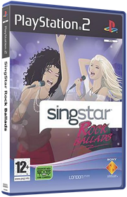 Singstar: Rock Ballads - Box - 3D Image