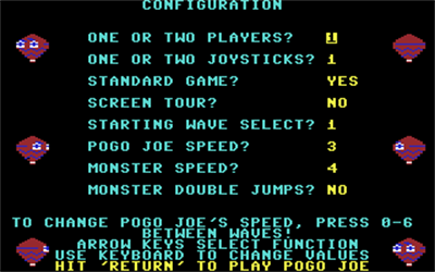 Pogo Joe - Screenshot - Game Select Image